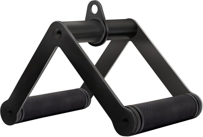 Double D Row Handle Cable Attachment for Weight Workout,