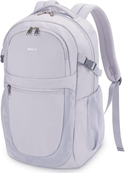 ECOHUB Travel Backpack for Women, 17.3 inch Suspended Laptop Backpack,