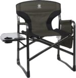 EVER ADVANCED Lightweight Folding Directors Chairs Outdoor, Aluminum