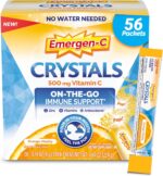 Emergen-C Crystals, On-the-Go Emergen-C Immune Support Supplement with