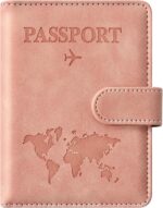 Eoehro Passport Holder for Travel Essentials, Passport Wallet Cover