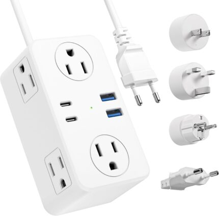 European Travel Plug Adapter, EU/UK/US Travel Plug Adapter Power