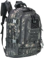 Expandable 40-64L Military Tactical Backpack 3 Day Bag Hiking Gym