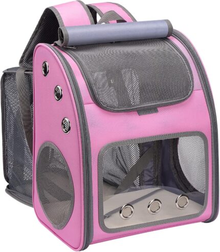 Expandable Pet Carrier Backpack for Cats, Dogs and Small Animals,