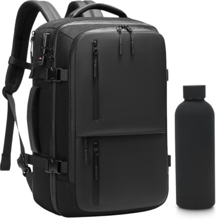 Expandable Travel Backpack, Flight-Approved 40L Carry On Backpack,