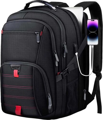 Extra Large Travel Laptop Backpack, 17.3 Inch Carry on Backpack for