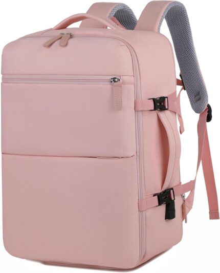 Extra large travel backpack for woman 40L Expandable airline approved