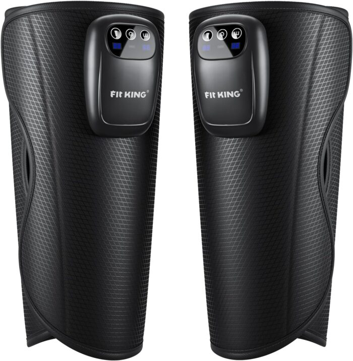 FIT KING Upgraded Cordless Calf Massager for Circulation, Rechargeable