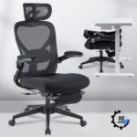 FLEXISPOT Foldex Ergonomic Office Chair, Folding Office Chair for