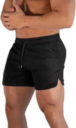 FLYFIREFLY Men's Gym Workout Shorts Running Lightweight