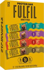 FULFIL Protein Snack Bars, Best Sellers Variety Pack, Gluten Free with