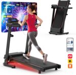 FYC Folding Treadmills for Home with 2.5HP, 300 LBS