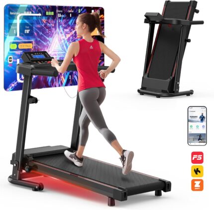 FYC Folding Treadmills for Home with 2.5HP, 300 LBS