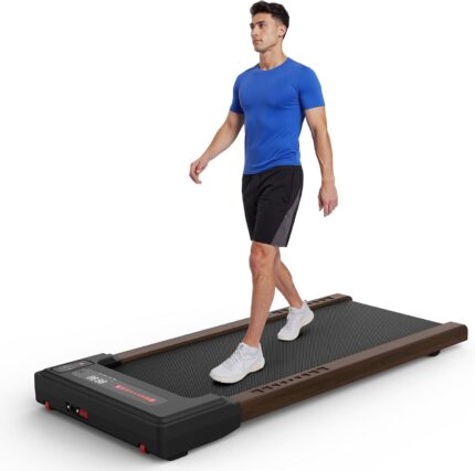FYC Wooden Walking Pad, Under Desk Treadmill for Home