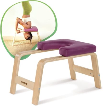 FeetUp - The Original Yoga Headstand Bench, Vegan Handstand Trainer