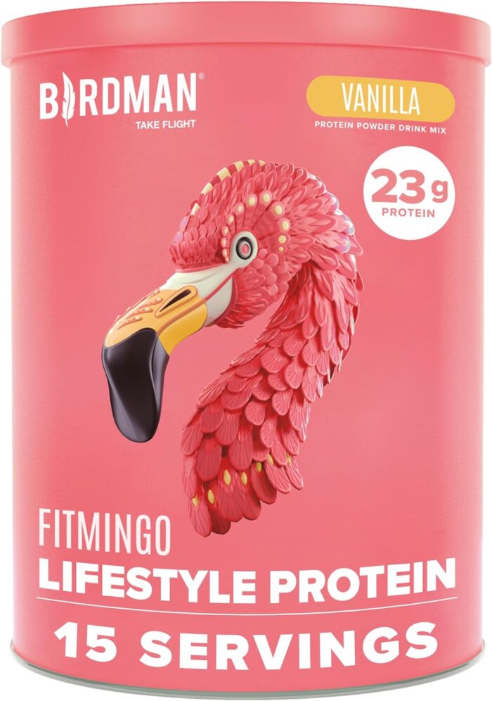 Fitmingo Vegan Protein Powder with Inositol, Collagen Boosters,