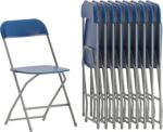 Flash Furniture Hercules Series Plastic Folding Chairs for Parties and