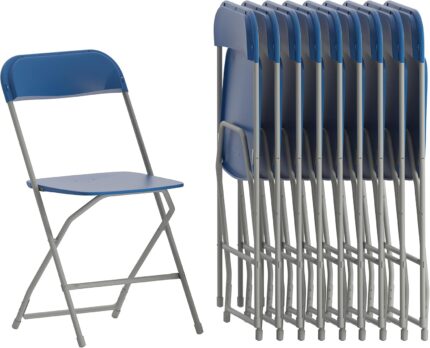 Flash Furniture Hercules Series Plastic Folding Chairs for Parties and