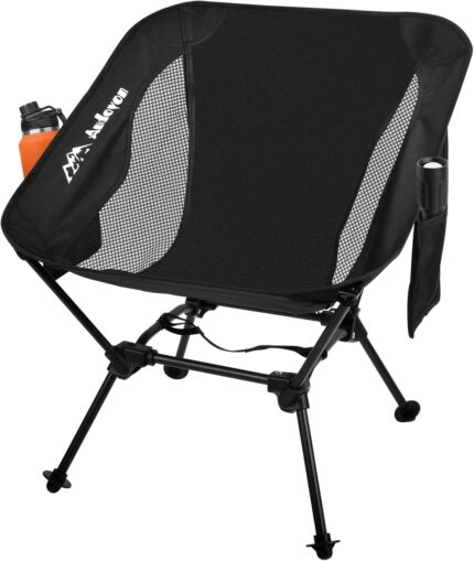 Folding Camping Chairs, Adjustable Backpacking Chair, Portable Beach
