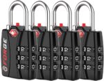 Forge TSA Luggage Combination Lock - Open Alert Indicator, Easy Read