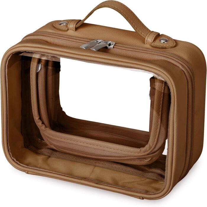 GRANNY SAYS TSA Approved Toiletry Bag, Clear Makeup Bag, Travel