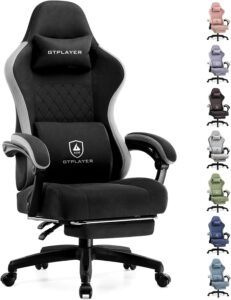 GTPLAYER Gaming Chair, Computer Office Chair with Pocket Spring