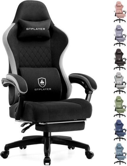 GTPLAYER Gaming Chair, Computer Office Chair with Pocket Spring