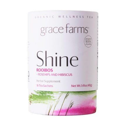Grace Farms SHINE Wellness Organic Tea Blend (16 Pyramid Sachets) |