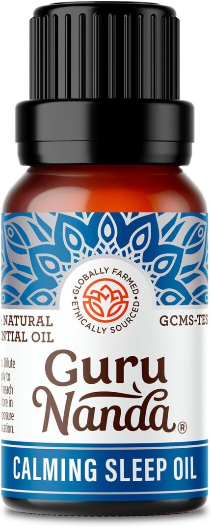 GuruNanda Calming Sleep Essential Oil,100% Pure, Natural & Undiluted