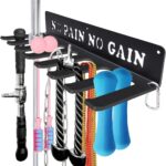 Gym Home Rack 8 Hook Heavy-Duty Wall-mounted Organizer