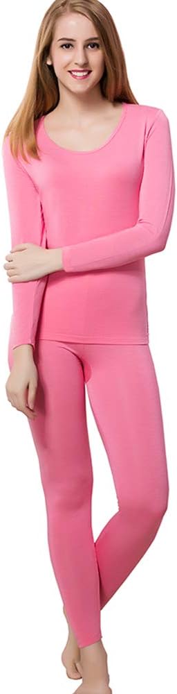 HEROBIKER Thermal Underwear Women Ultra-Soft Set Base Layer Top &