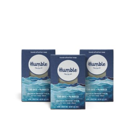 HUMBLE BRANDS Handcrafted Bar Soap, Organic Cold Processed Soap Bars,