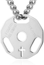 HZMAN Mens Fashion Stainless Steel Fitness Gym Dumbbell