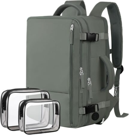 Hanples Extra Large Travel Backpack for Women as Person Item Flight