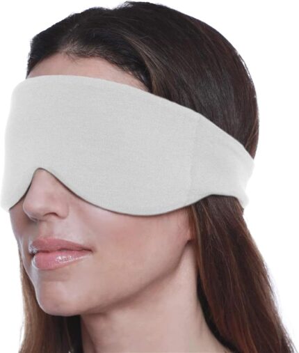 Happyluxe Blindfold for Sleeping - Airplane Essentials, Eye Masks for