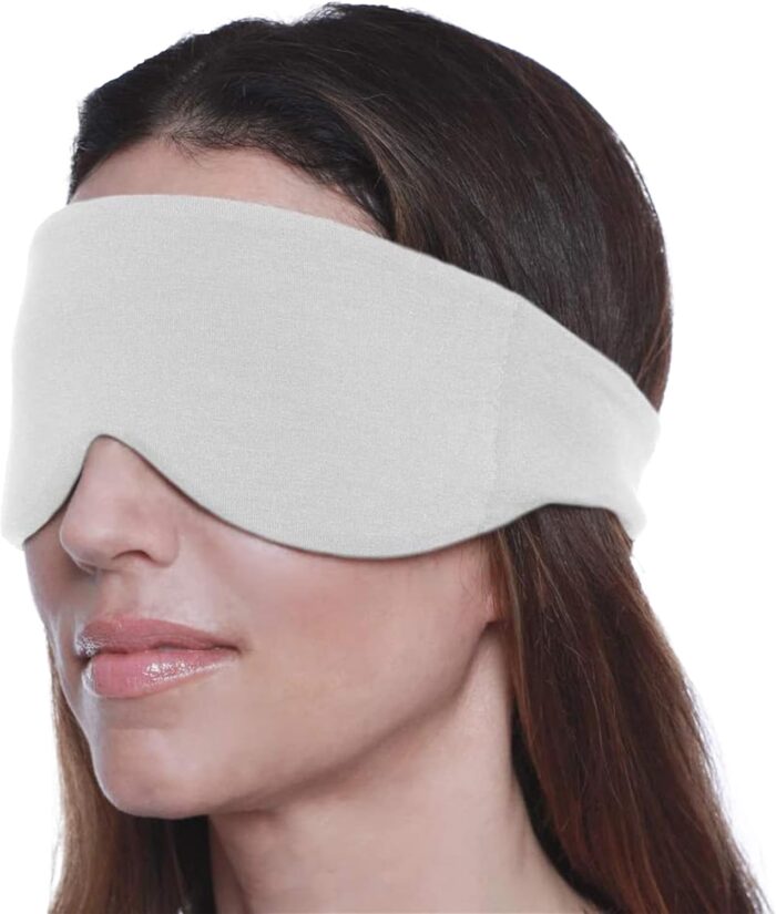 Happyluxe Blindfold for Sleeping - Airplane Essentials, Eye Masks for