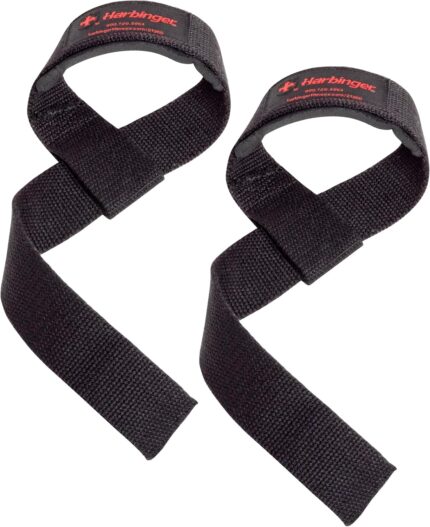 Harbinger Padded Cotton Lift Straps - Soft, Supportive