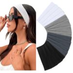 Headbands for Women Non Slip 16 Pack Elastic Sports Hair