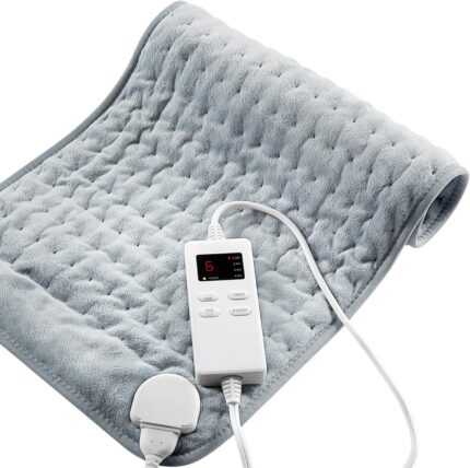 Heating Pad for Back Pain Relief & Cramps, KOT Heating Pads with Auto