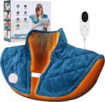 Heating Pad for Neck and Shoulders and Back, Portable Weighted Heating