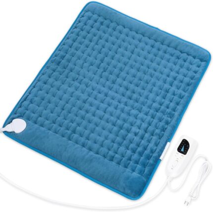 Heating Pad,Electric Heating Pad for Back,Neck,Abdomen,Moist Heated