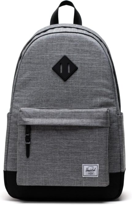 Herschel Supply Co. Heritage Backpack, Raven Crosshatch, Standard-24L