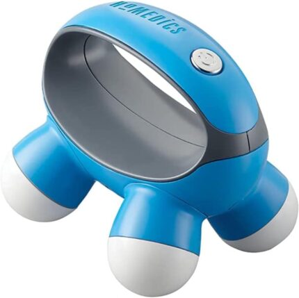 Homedics, Quatro Mini Hand-Held Massager with Hand Grip, Battery