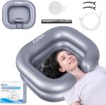 Inflatable Shampoo Basin - Portable Shampoo Bowl, Hair Washing Basin