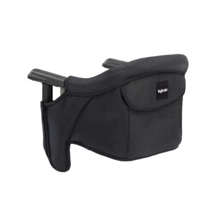 Inglesina Fast Table Chair, Black - Portable Baby High Chair - for