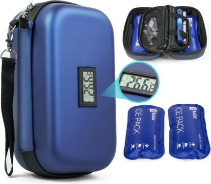 Insulin Cooler Travel Case TSA Approved Medication Diabetic Cooler for