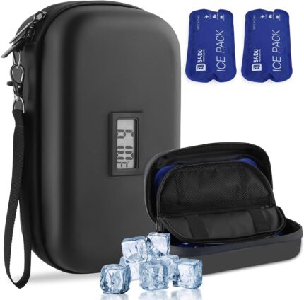 Insulin Cooler Travel Case TSA Approved Refrigerated Medicine Cooler