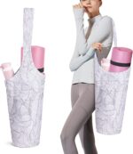 IwIeIaIrI Yoga Mat Bag with Large Size Pocket and Zipper