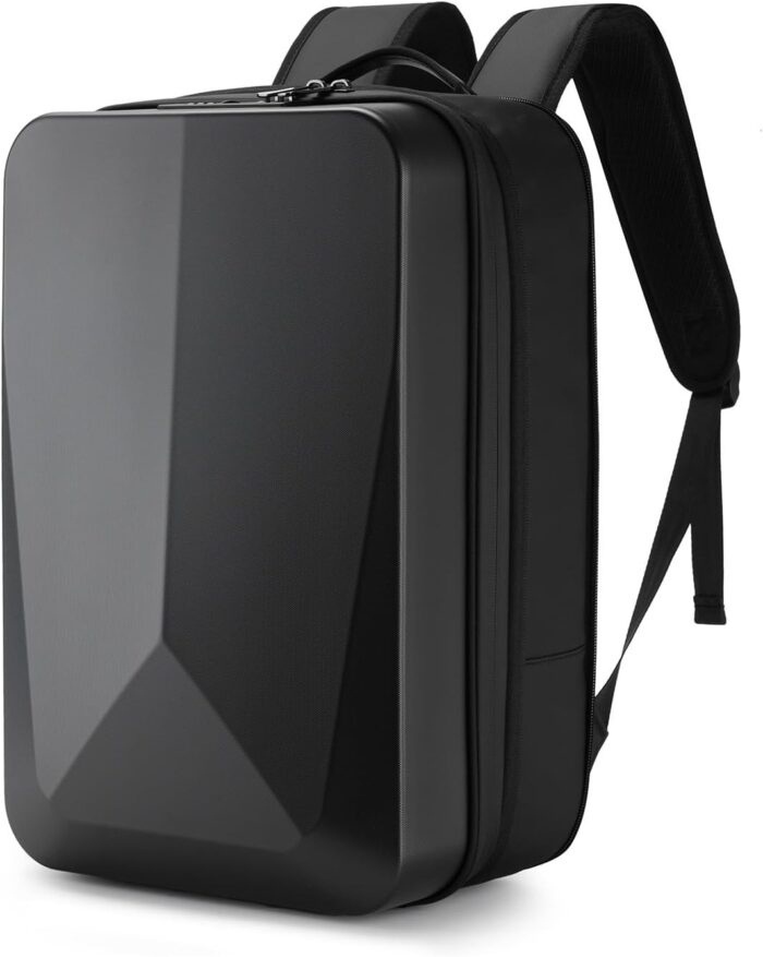 JUMO CYLY Anti-Theft HardShell Laptop Backpack, Expandable Waterproof