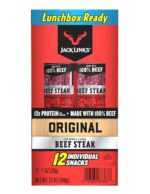 Jack Link's Beef Steak, Original - Protein Snacks, Meat Snack with 12g